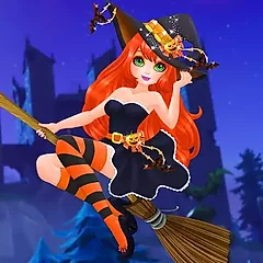 play 素敵なハロウィンネイル